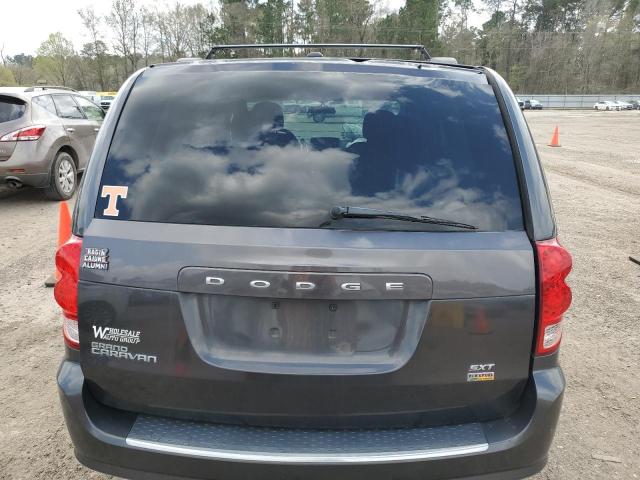 2C4RDGCG4GR373670 - 2016 DODGE GRAND CARA SXT GRAY photo 6