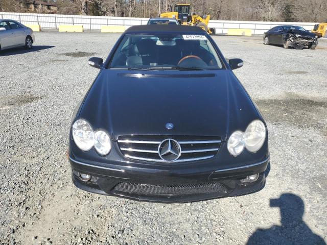 WDBTK72F29T102122 - 2009 MERCEDES-BENZ CLK 550 BLACK photo 5