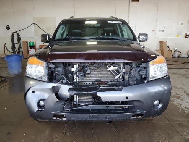 5N1AA0NE9BN615542 - 2011 NISSAN ARMADA PLATINUM CHARCOAL photo 5