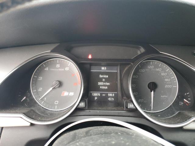 WAUCVAFRXCA005177 - 2012 AUDI S5 PREMIUM PLUS ნაცრისფერი ფოტო 9