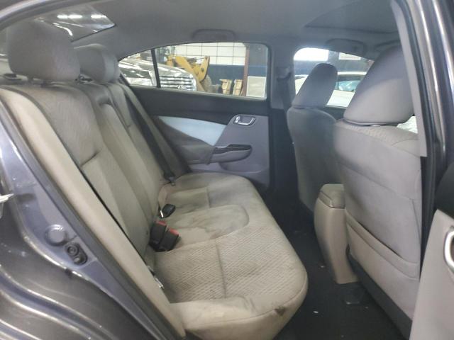 2HGFB2F85EH501371 - 2014 HONDA CIVIC EX GRAY photo 10