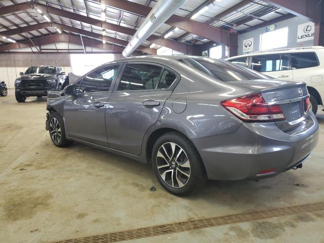 2HGFB2F85EH501371 - 2014 HONDA CIVIC EX GRAY photo 2