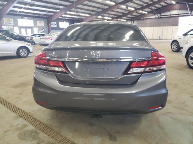 2HGFB2F85EH501371 - 2014 HONDA CIVIC EX GRAY photo 6