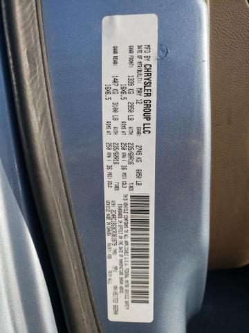 2C4RC1BG9CR361879 - 2012 CHRYSLER TOWN & COU TOURING 蓝色 照片 13