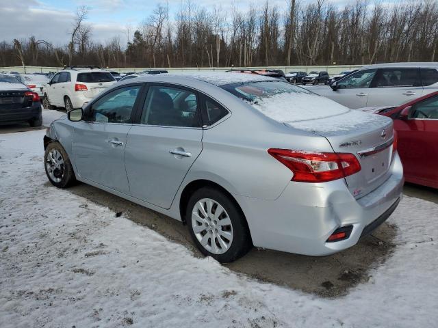 3N1AB7AP4GY281905 - 2016 NISSAN SENTRA S SILVER photo 2