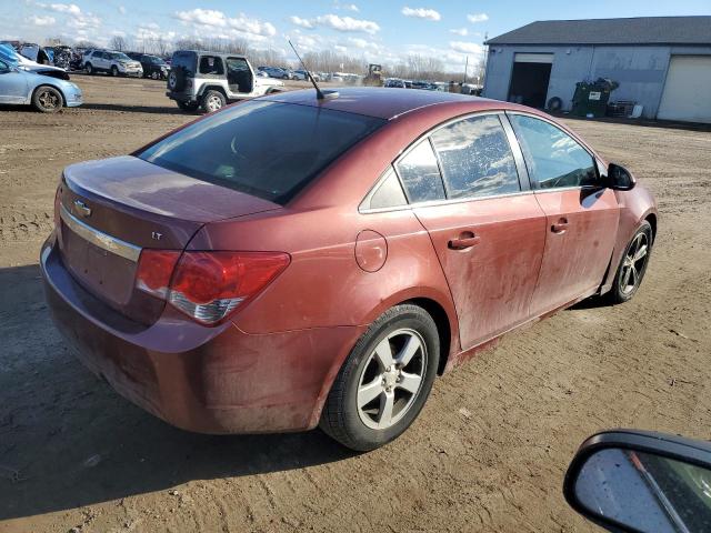 1G1PG5SC6C7334441 - 2012 CHEVROLET CRUZE LT ORANGE photo 3