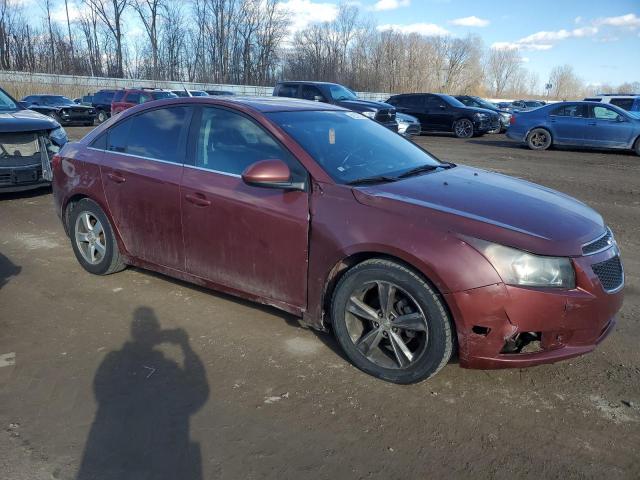 1G1PG5SC6C7334441 - 2012 CHEVROLET CRUZE LT ORANGE photo 4