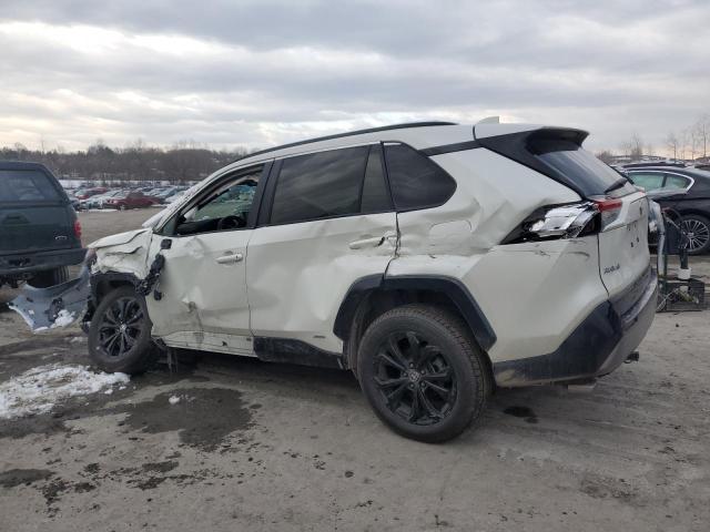 4T3T6RFV9NU104542 - 2022 TOYOTA RAV4 SE WHITE photo 2