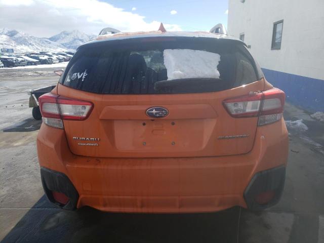 JF2GTACC1K8326039 - 2019 SUBARU CROSSTREK PREMIUM ORANGE photo 6