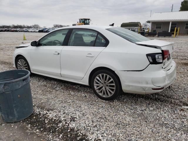 3VWL17AJ6GM323483 - 2016 VOLKSWAGEN JETTA SEL WHITE photo 2