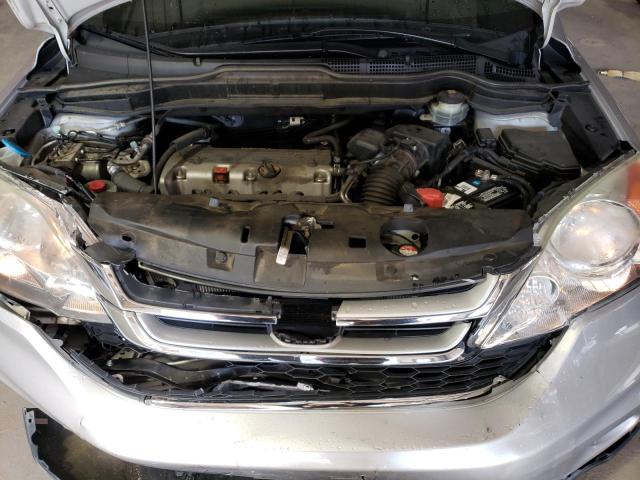 5J6RE4H72AL047221 - 2010 HONDA CR-V EXL SILVER photo 11