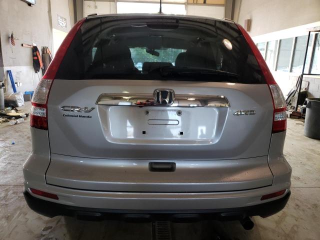 5J6RE4H72AL047221 - 2010 HONDA CR-V EXL SILVER photo 6