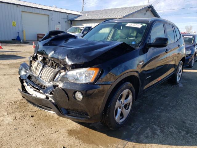 5UXWX5C50BL707786 - 2011 BMW X3 XDRIVE28I BLACK photo 1