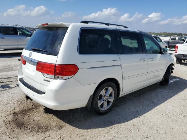 5FNRL38939B015240 - 2009 HONDA ODYSSEY TOURING WHITE photo 3