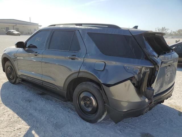 1FM5K8GC7MGB67947 - 2021 FORD EXPLORER ST GRAY photo 2