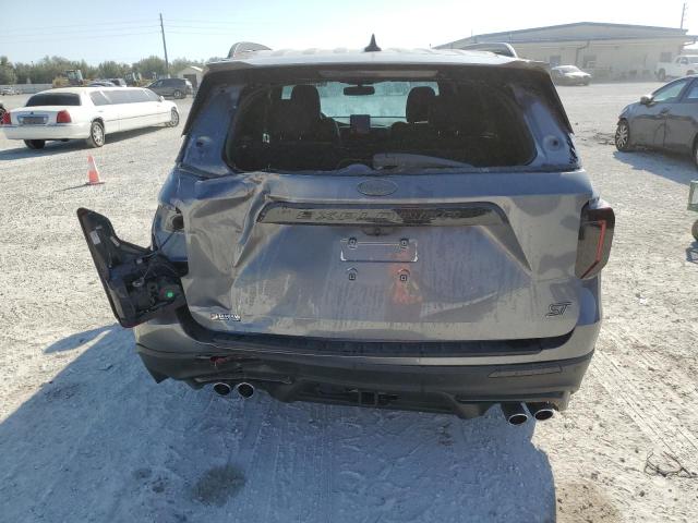 1FM5K8GC7MGB67947 - 2021 FORD EXPLORER ST GRAY photo 6