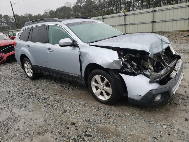 4S4BRBLC1E3320235 - 2014 SUBARU OUTBACK 2.5I LIMITED SILVER photo 4