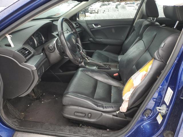 JH4CU2F66CC023695 - 2012 ACURA TSX TECH BLUE photo 7