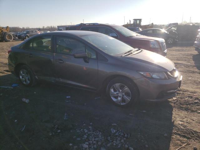 19XFB2F52EE064638 - 2014 HONDA CIVIC LX GRAY photo 4