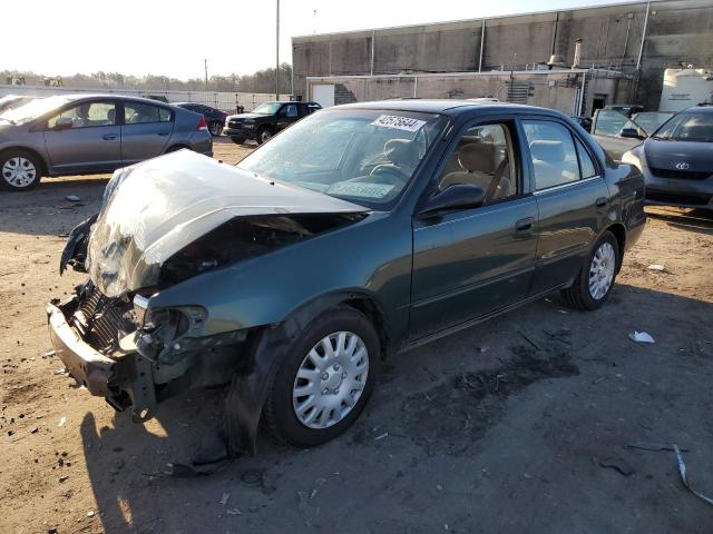 2T1BR12E2YC365214 - 2000 TOYOTA COROLLA VE GREEN photo 1