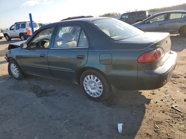 2T1BR12E2YC365214 - 2000 TOYOTA COROLLA VE GREEN photo 2