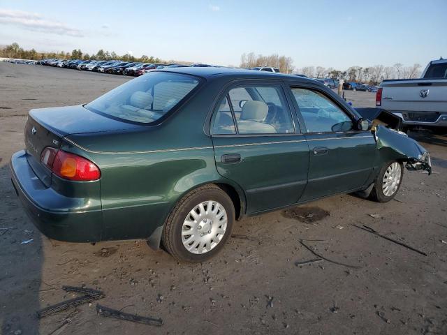 2T1BR12E2YC365214 - 2000 TOYOTA COROLLA VE GREEN photo 3