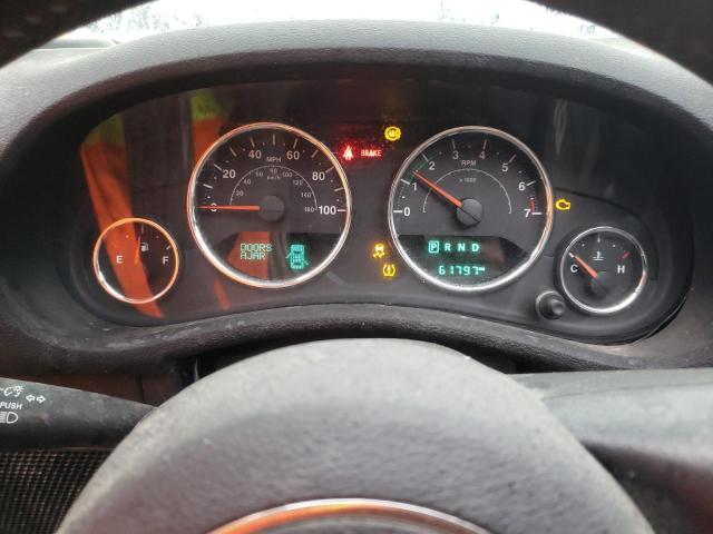 1C4BJWDG3GL224517 - 2016 JEEP WRANGLER U SPORT შავი ფოტო 9