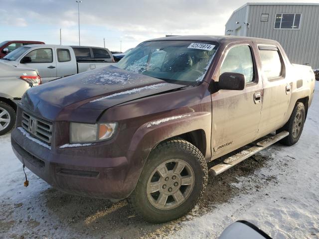 2HJYK16528H001269 - 2008 HONDA RIDGELINE RTL BURGUNDY photo 1