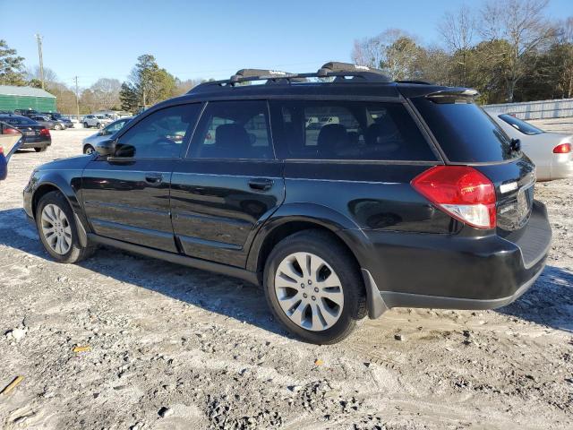 4S4BP66C697340245 - 2009 SUBARU OUTBACK 2.5I LIMITED BLACK photo 2