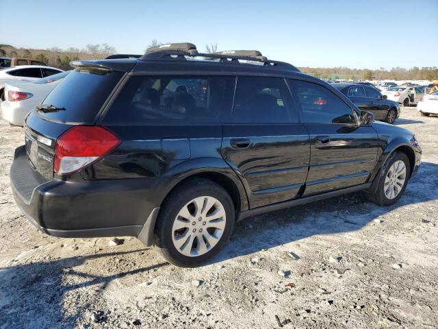 4S4BP66C697340245 - 2009 SUBARU OUTBACK 2.5I LIMITED BLACK photo 3