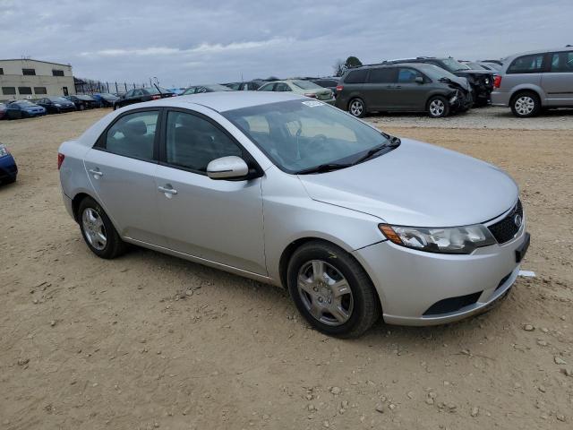 KNAFU4A20C5593997 - 2012 KIA FORTE EX SILVER photo 4