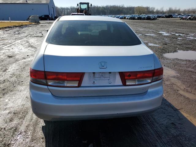 1HGCM561X4A003410 - 2004 HONDA ACCORD DX SILVER photo 6