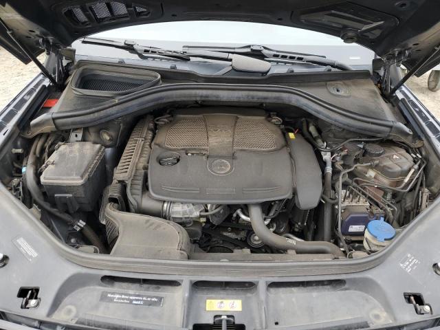 4JGDA5HB8FA595437 - 2015 MERCEDES-BENZ ML 350 4MATIC GRAY photo 11