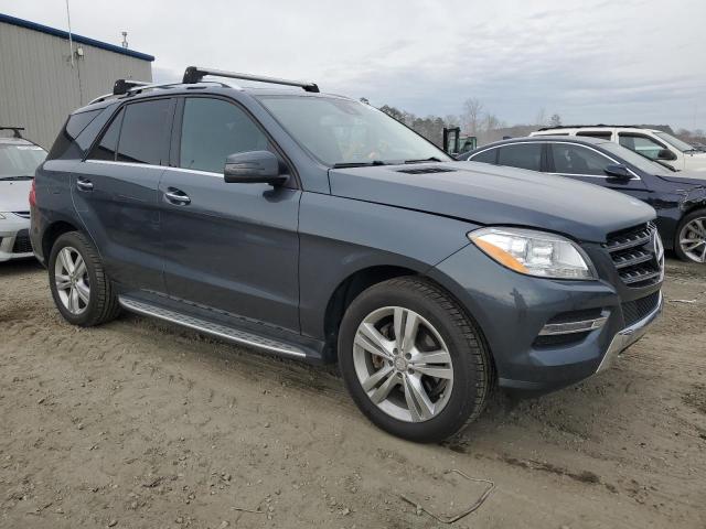 4JGDA5HB8FA595437 - 2015 MERCEDES-BENZ ML 350 4MATIC GRAY photo 4