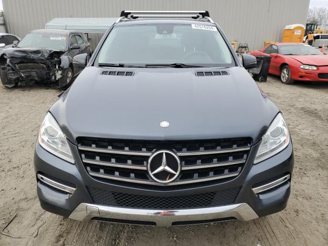 4JGDA5HB8FA595437 - 2015 MERCEDES-BENZ ML 350 4MATIC GRAY photo 5