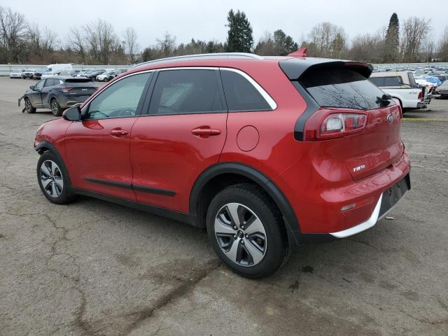 KNDCB3LC0K5318544 - 2019 KIA NIRO FE BURGUNDY photo 2