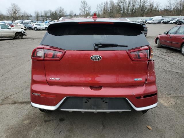 KNDCB3LC0K5318544 - 2019 KIA NIRO FE BURGUNDY photo 6