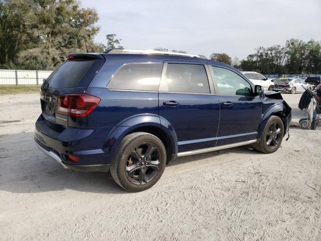 3C4PDCGGXJT439539 - 2018 DODGE JOURNEY CROSSROAD BLUE photo 3