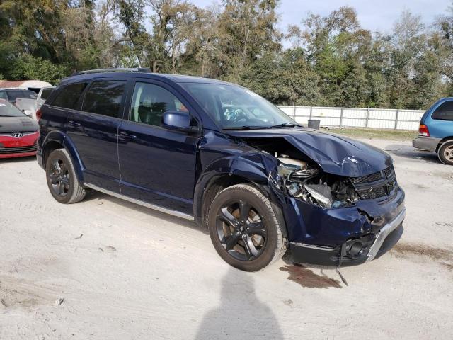 3C4PDCGGXJT439539 - 2018 DODGE JOURNEY CROSSROAD BLUE photo 4