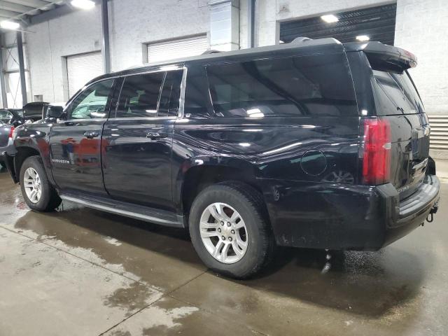 1GNSKJKC7FR517016 - 2015 CHEVROLET SUBURBAN K1500 LT BLACK photo 2