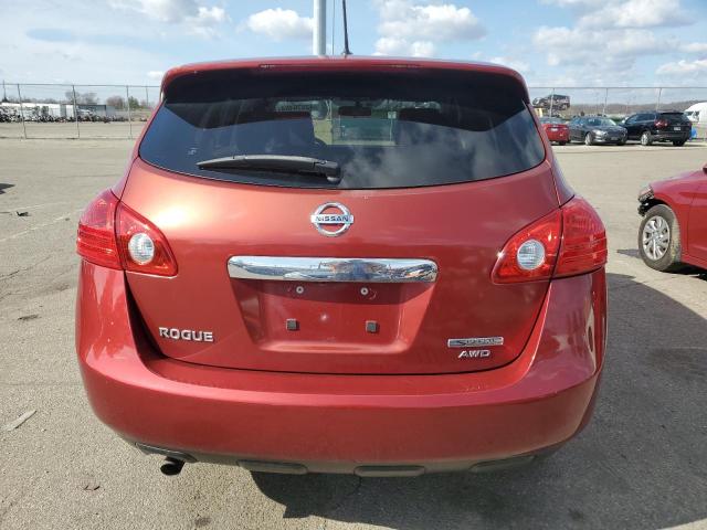 JN8AS5MVXCW415947 - 2012 NISSAN ROGUE S RED photo 6