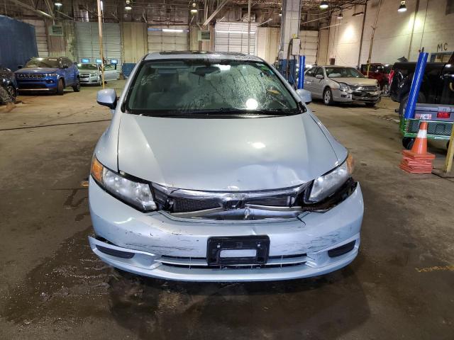 19XFB2F86CE031844 - 2012 HONDA CIVIC EX SILVER photo 5