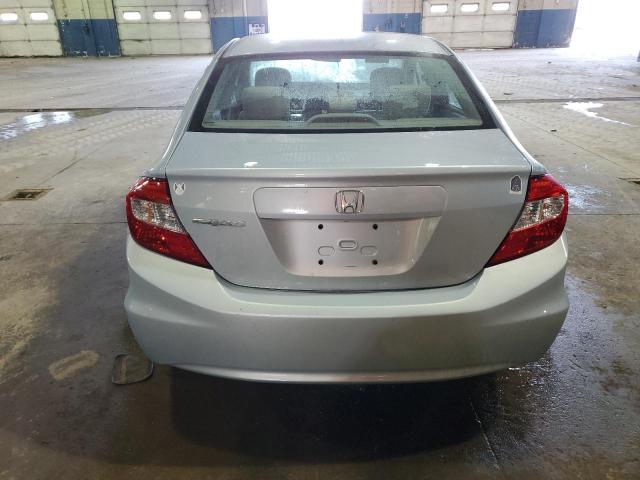 19XFB2F86CE031844 - 2012 HONDA CIVIC EX SILVER photo 6