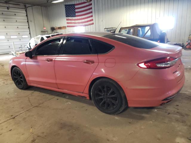 3FA6P0H70HR236723 - 2017 FORD FUSION SE PINK photo 2