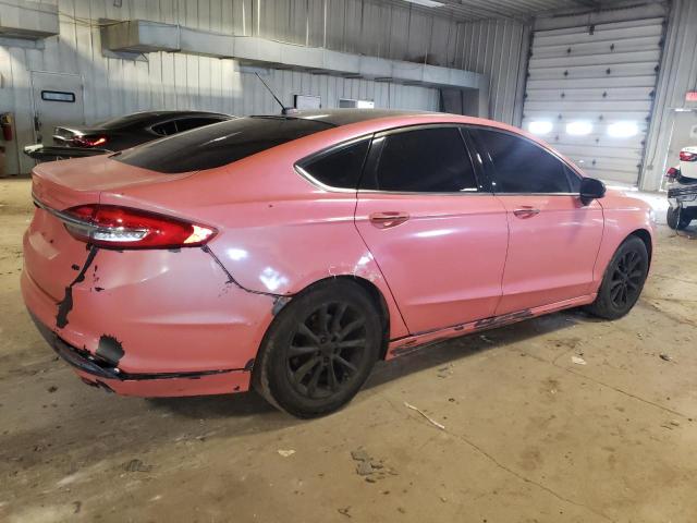 3FA6P0H70HR236723 - 2017 FORD FUSION SE PINK photo 3