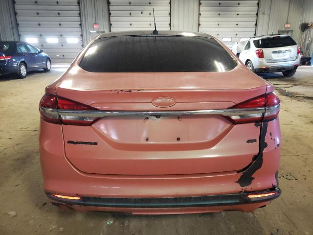 3FA6P0H70HR236723 - 2017 FORD FUSION SE PINK photo 6