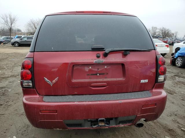 1GNET13H672255794 - 2007 CHEVROLET TRAILBLAZE SS BURGUNDY photo 6