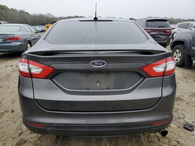 3FA6P0H7XFR108857 - 2015 FORD FUSION SE GRAY photo 6