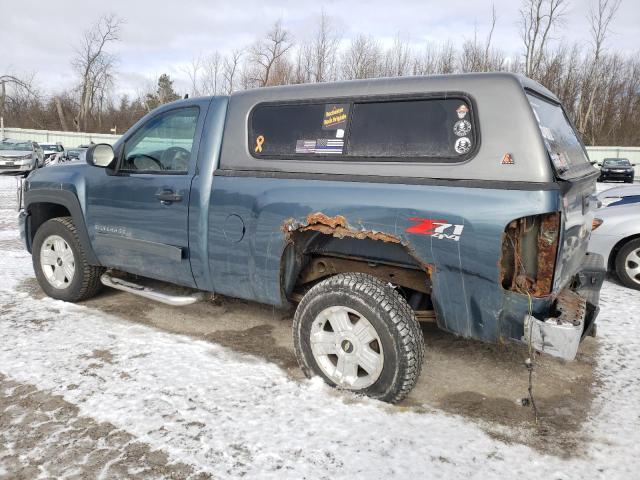 1GCNKSE09BZ245737 - 2011 CHEVROLET SILVERADO K1500 LT BLUE photo 2