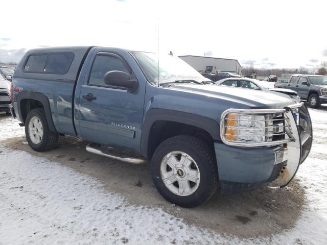 1GCNKSE09BZ245737 - 2011 CHEVROLET SILVERADO K1500 LT BLUE photo 4